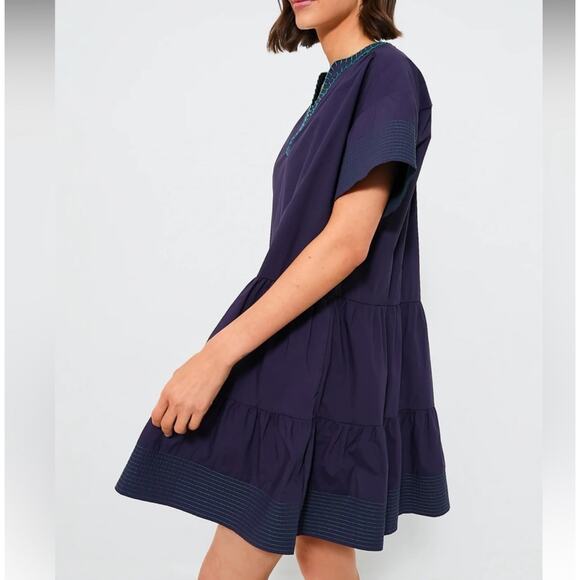 Pomander Place Navy Blue Maxi Dress - Picture 2 of 14